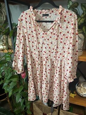 Nobody’s Child Floral Babydoll Tunic Dress | Size 6